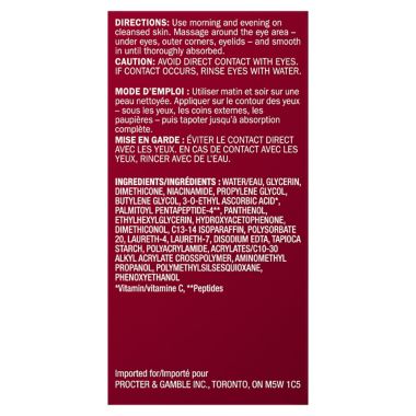 Olay&reg; 0.5 oz. Vitamin C + Peptide 24 Fragrance-Free Eye Cream. View a larger version of this product image.