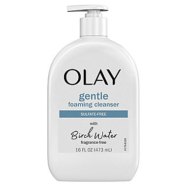 Olay&reg; 16 oz. Gentle Foaming Fragrance-Free Face Wash with Birch Water. View a larger version of this product image.