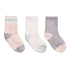 Alternate image 0 for Cuddl Duds&reg; Size 3-12M 3-Pack Cozy Socks in Rosewater