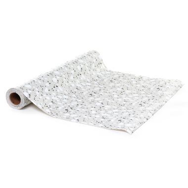 Con-Tact&reg; Terazzo Non-Adhesive Grip Shelf Liner in Grey. View a larger version of this product image.