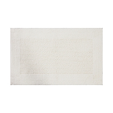Haven&trade; Reversible Cotton 21&quot; x 34&quot; Bath Rug in Coconut Milk. View a larger version of this product image.