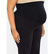 Motherhood Maternity&reg; Plus Size Secret Fit Belly Maternity Yoga Pant in Black