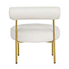 Alternate image 3 for LumiSource&reg; Rhonda Accent Chair in Gold/Cream