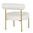 Alternate image 2 for LumiSource&reg; Rhonda Accent Chair in Gold/Cream
