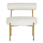 Alternate image 4 for LumiSource&reg; Rhonda Accent Chair in Gold/Cream