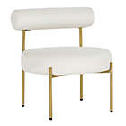 Alternate image 0 for LumiSource&reg; Rhonda Accent Chair in Gold/Cream