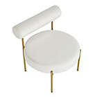 Alternate image 5 for LumiSource&reg; Rhonda Accent Chair in Gold/Cream