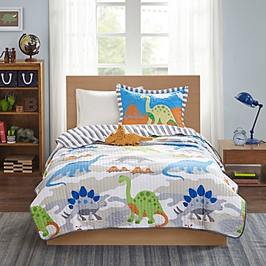 Mizone Kids Little Foot 3-Piece Twin Coverlet Set. View a larger version of this product image.