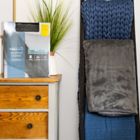 Alternate image 3 for Therapedic&reg; Faux Fur 16 oz. Weighted Blanket in Grey