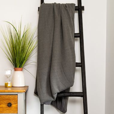 Therapedic&reg; 20 lb. Jersey Knit Weighted Blanket in Grey. View a larger version of this product image.