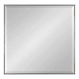 Kate and Laurel® Rhodes 28.75-Inch Square Mirror in Silver