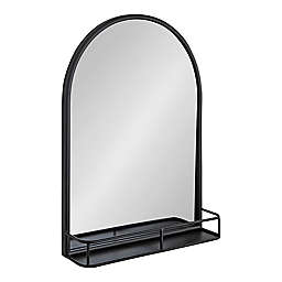 Kate and Laurel Estero 20-Inch x 28-Inch Functional Mirror in Black