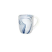 Artisanal Kitchen Supply&reg; Coupe Marbleized Espresso Mug in Blue