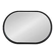 Kate and Laurel&reg; Travis 20-Inch x 30-Inch Oval Wall Mirror in Black