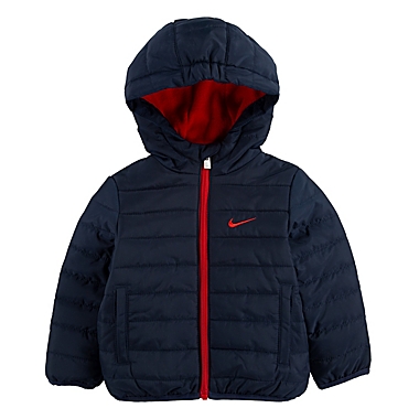 Nike&reg; Size 2T Boys Essential Padded Jacket in Royal. View a larger version of this product image.