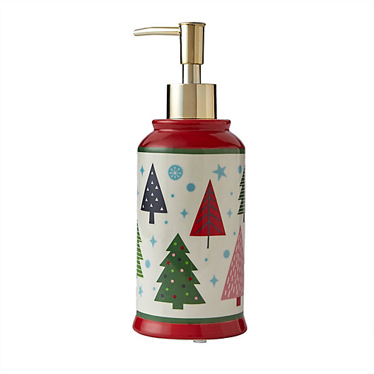 Alternate image 1 for H for Happy™ Christmas Tree Soap Dispenser