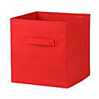 Alternate image 0 for Simply Essential&trade; 11-Inch Heathered Collapsible Storage Bin in Bittersweet