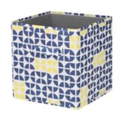 Simply Essential&trade; 11-Inch Mod Collapsible Storage Bin in Blue/Yellow