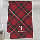 Alternate image 0 for Plaid & Prints Christmas Personalized Hand Towel