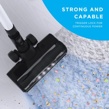 iHome&reg; StickVac SV3 Stick Vaccum in Black. View a larger version of this product image.