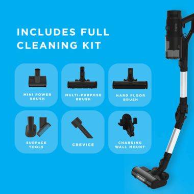 iHome&reg; StickVac SV3 Stick Vaccum in Black. View a larger version of this product image.