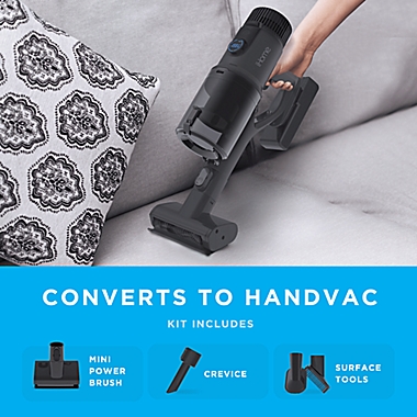 iHome&reg; StickVac SV2 Stick Vacuum in Grey. View a larger version of this product image.