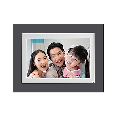 Simply Smart Home PhotoShare 8-Inch Smart Frame in Grey. View a larger version of this product image.