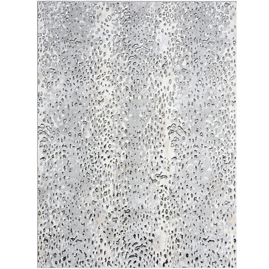 Everloom Laura Cheetah Area Rug In Grey, 4 Drawer Dresser White Frosted Glass 30 3 4×48 7 8