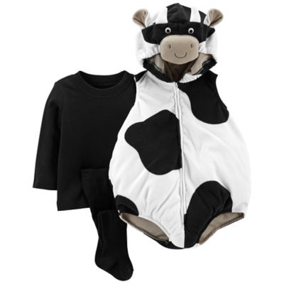 carter&#39;s&reg; Size 6-9M Little Cow Baby Halloween Costume in Black/White