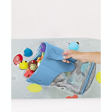 SKIP*HOP&reg; Moby&reg; Scoop and Splash Bath Toy Organizer. View a larger version of this product image.