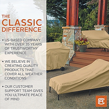 Classic Accessories Terrazzo Outdoor Furniture Cover Collection. View a larger version of this product image.