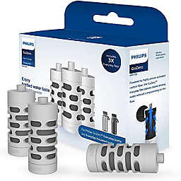 Philips Water GoZero® 3-Pack Replacement Everyday Water Filters