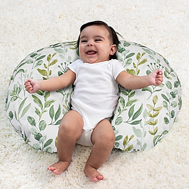 Boppy&reg; Original Nursing Pillow and Positioner in Green Foliage. View a larger version of this product image.