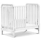 Alternate image 1 for DaVinci&reg; Jenny Lind 3-in-1 Convertible Mini Crib in White
