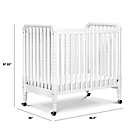 Alternate image 4 for DaVinci&reg; Jenny Lind 3-in-1 Convertible Mini Crib in White