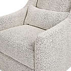 Alternate image 5 for Babyletto&reg; Toco Swivel Glider in Black/White Boucle with Ottoman