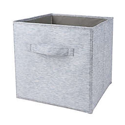 Simply Essential™ 11-Inch Collapsible Storage Bin in Heathered Zen Blue