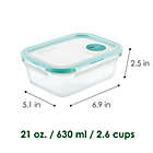 Alternate image 2 for Lock &amp; Lock Purely Better&trade; Glass Food Storage Container