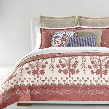 Lauren Ralph Lauren Isla Floral 3-Piece King Comforter Set in Dusty Rose |  Bed Bath & Beyond