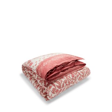 Lauren Ralph Lauren Isla Floral 3-Piece Full/Queen Duvet Cover Set in Dusty Rose. View a larger version of this product image.