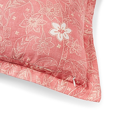 Lauren Ralph Lauren Isla Floral 3-Piece Full/Queen Duvet Cover Set in Dusty Rose. View a larger version of this product image.