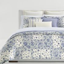 Lauren Ralph Lauren Julianne Toile 3-Piece Reversible Full/Queen Comforter  Set in Sage | Bed Bath & Beyond
