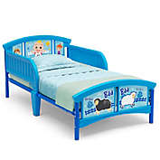 Delta Children CoComelon Plastic Convertible Toddler Bed in Blue