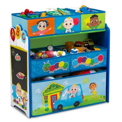 Dubai Girl Xxxxx Video - Delta Children CoComelon 6-Bin Toy Storage Organizer in Blue | Bed Bath &  Beyond