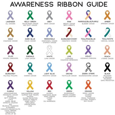 Choose Your Own Awareness Ribbon 3.75-inch Wood Personalized 1-sided 