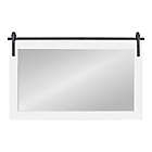 Alternate image 0 for Kate and Laurel&trade; Cates 40-Inch x 26.25-Inch Rectangle Wall Mirror in White