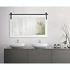 Alternate image 1 for Kate and Laurel&trade; Cates 40-Inch x 26.25-Inch Rectangle Wall Mirror in White