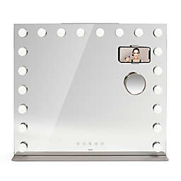 iHome&reg; 28-Inch x 20-Inch Rectangular Smart Vanity Mirror in Silver