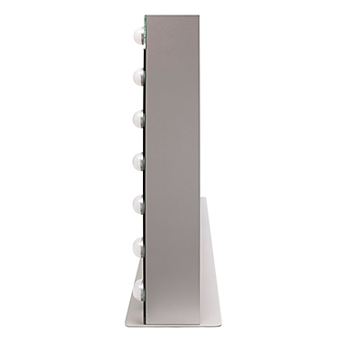 iHome&reg; 28-Inch x 20-Inch Rectangular Smart Vanity Mirror in Silver. View a larger version of this product image.