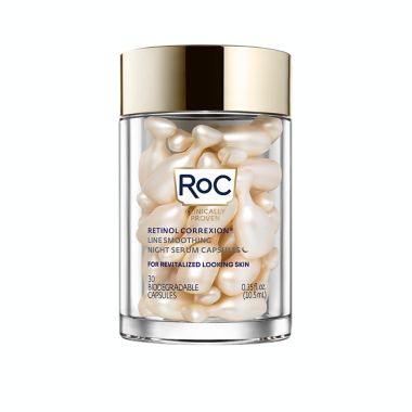 RoC&reg; 30-Count Retinol Correxion&reg; Line Smoothing Night Serum Capsules. View a larger version of this product image.